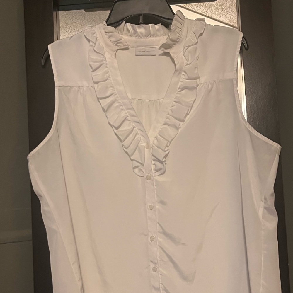 LNew York & Company Blouse Blouse XL